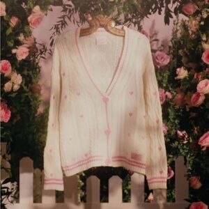 Taylor swift lover cardigan
Never worn. Size XL/2XL.  Was gifted the wrong size.